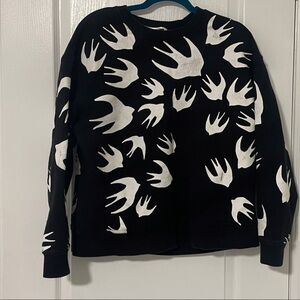 McQ Alexander McQueen black crewneck sweatshirt